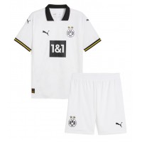 Camisa de time de futebol Borussia Dortmund Karim Adeyemi #27 Replicas 3º Equipamento Infantil 2024-25 Manga Curta (+ Calças curtas)